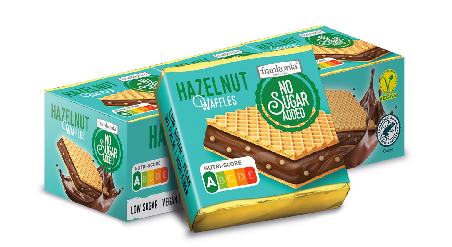 Haselnuss Waffel Ohne Zuckerzusatz Von Frankonia Vegan