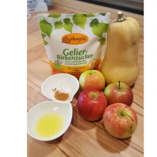 Kürbismarmelade mit Apfel ohne Zuckerzusatz ☀ Rezepte ☀