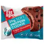 Protein Cookie Triple Chocolate zuckerfreier Proteinkeks Diabetikerlebensmittel Sportlerprotein Muskelaufbau low carb lchf keto Kalorien reduzieren gesund naschen