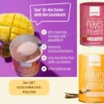 Xucker Geschmackspulver Flave Aktionsset ohne Zucker no added sugar keto Diabetikerlebensmittel gesund süßen